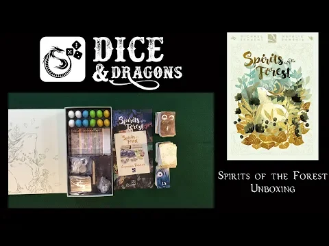 Dice and Dragons - Spirits of the Forest Unboxing
