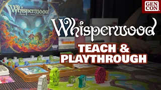 Cozy vibes with big game complexity makes this bag-builder a treat to play | Whisperwood Preview