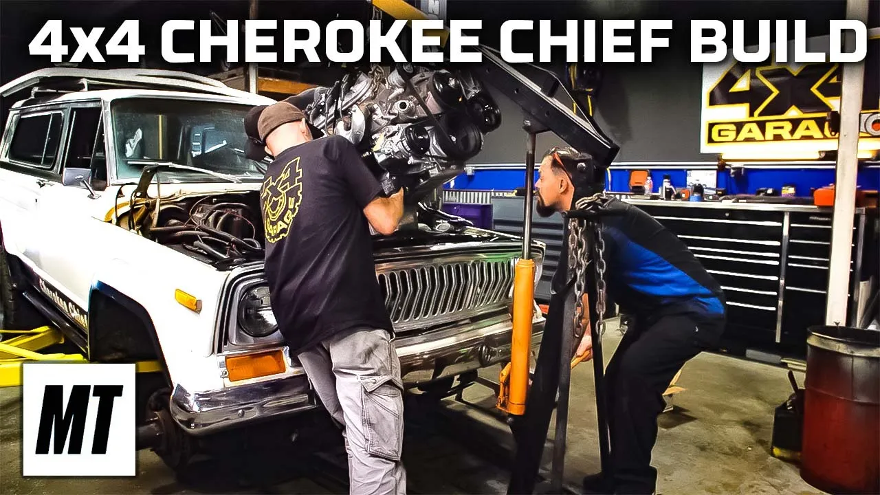 4x4 Garage: Cherokee Chief Part 1 - LS Engine Swap! | MotorTrend