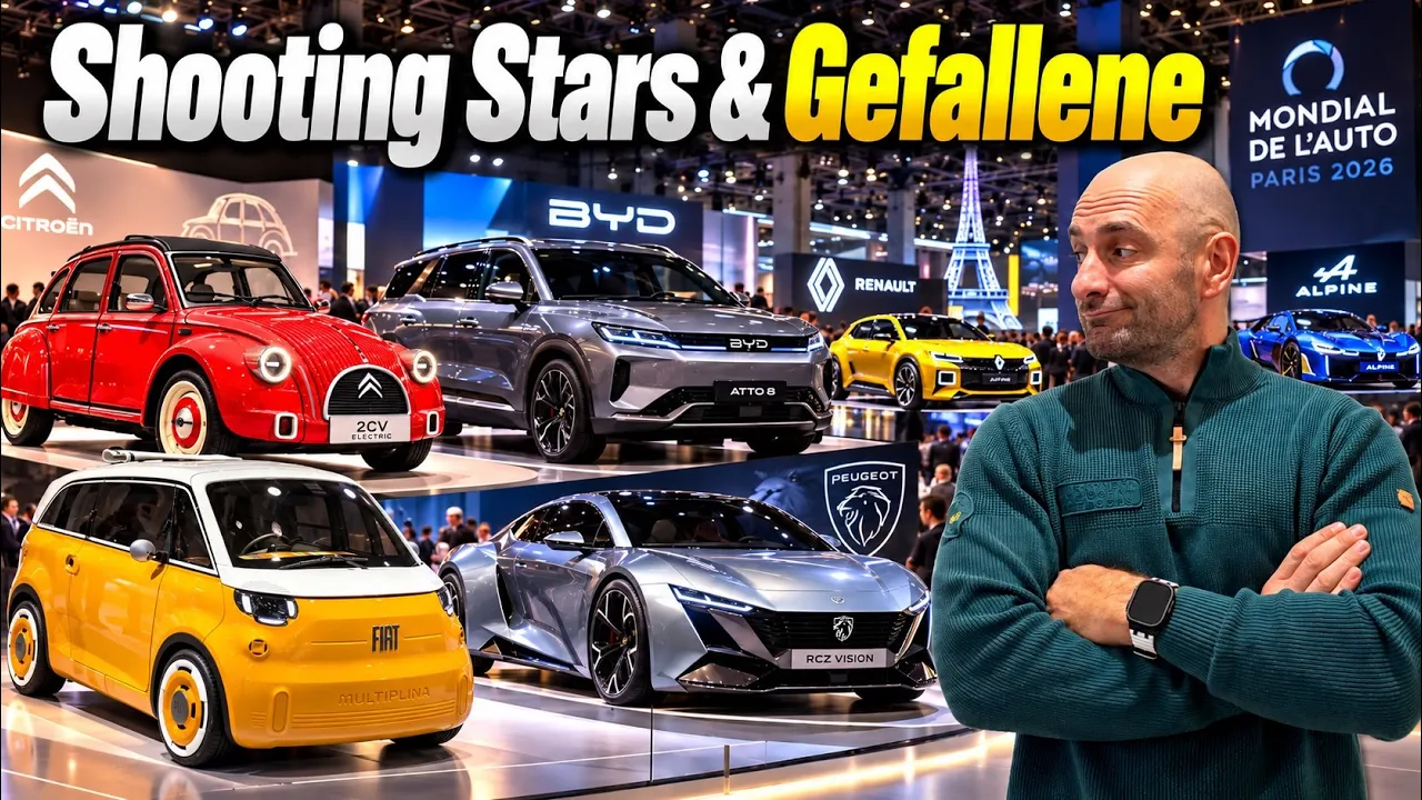 Autosalon Paris 2026 | Germany kein Bock - oder was?