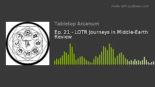 Ep. 21 - LOTR Journeys in Middle-Earth Review