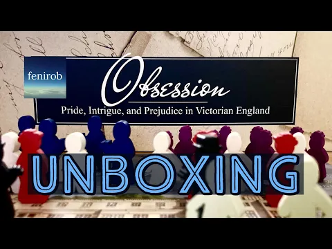 Obsession Board Game I Unboxing (No Talking)