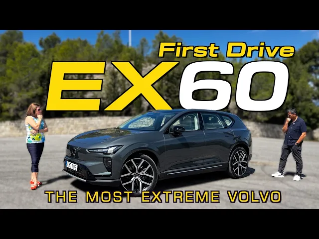 His & Hers First Test Drive: This Volvo EX60 Changes Everything Good & Bad