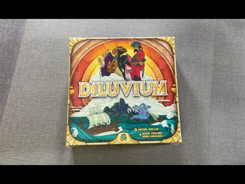 The Discriminating Gamer: Diluvium unboxing with Ray