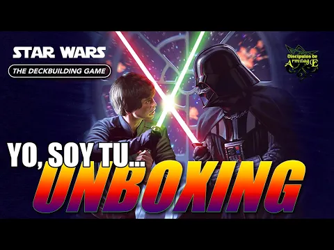Star Wars deckbuilding Game Unboxing