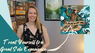 LEGACY OF YU | A Fun, Solo Resource Management & Card Builder Game For ONE PLAYER (No Spoilers!)
