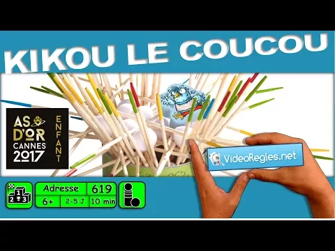 Vidéorègle Jeu de Société " Kikou le Coucou " par Yahndrev (#619)