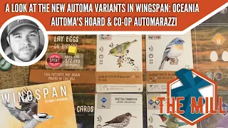 A look at the Automa Variants in Wingspan: Oceania: Automa's Hoard & Co-Op Automarazzi! - The Mill