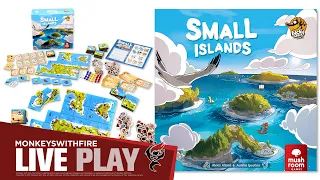 SMALL ISLANDS - LUCKY DUCK GAMES | BOARD GAME LIVE PLAY |
