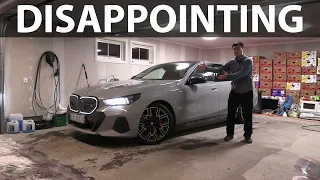 BMW i5 M60 banana box test
