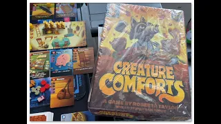 Creature Comforts Introduction + Gameplay + Review and Rebox Fairy Tale Themed Worker Placement Euro