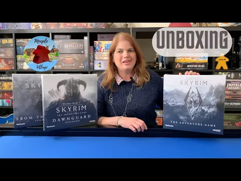 Elder Scrolls V Skyrim The Adventure Game Unboxing