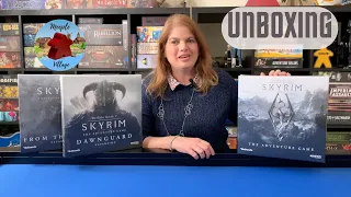 Elder Scrolls V Skyrim The Adventure Game Unboxing