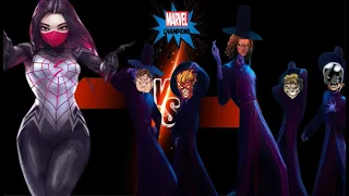 No Soda Pop today: Marvel Champions Silk vs the Saja Boys (Mansion Attack)