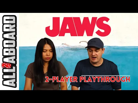 JAWS: THE BOARD GAME | How to Play and Full 2-Player Playthrough