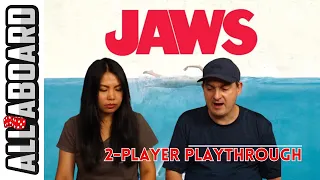 JAWS: THE BOARD GAME | How to Play and Full 2-Player Playthrough