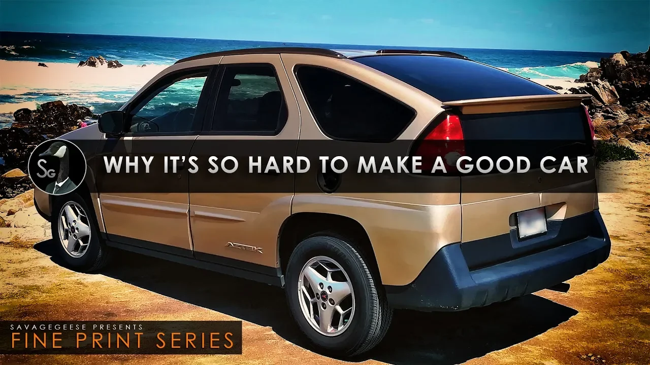 Why is It So Hard to Make a Good Car?
