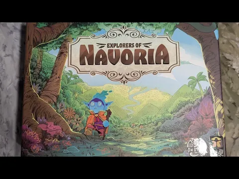 Explorers of Navoria + Forgotten Lands Erweiterung Unboxing (deutsch/german)
