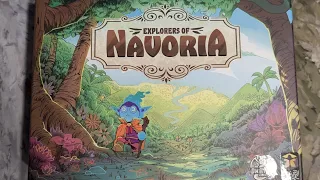 Explorers of Navoria + Forgotten Lands Erweiterung Unboxing (deutsch/german)