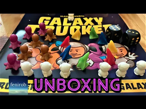 Galaxy Trucker (2021) Board Game | Unboxing