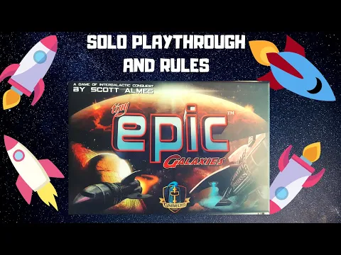 Tiny Epic Galaxies Solo Rules & Playthrough