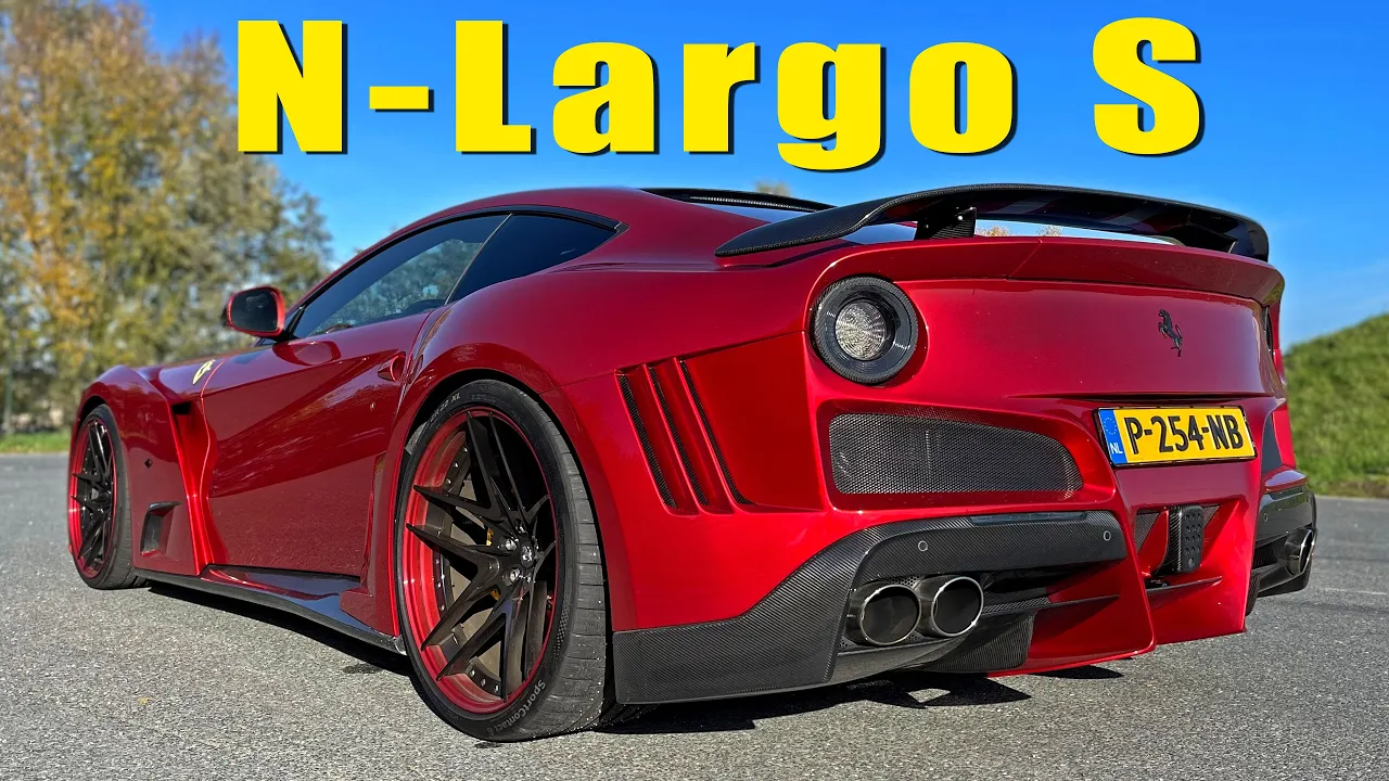 FERRARI F12 Novitec N Largo S *INSANE F1 V12 SOUND* POV DRIFT & BURNOUT