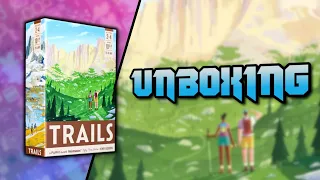 TRAILS Unboxing | Keymaster Games