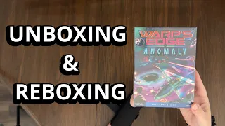 Warp's Edge: Anomaly Expansion - Solo Game Unboxing & Reboxing - What's in the Box?