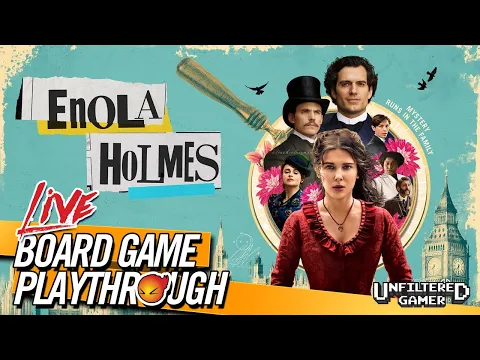 Enola Holmes - Board Game Playthrough