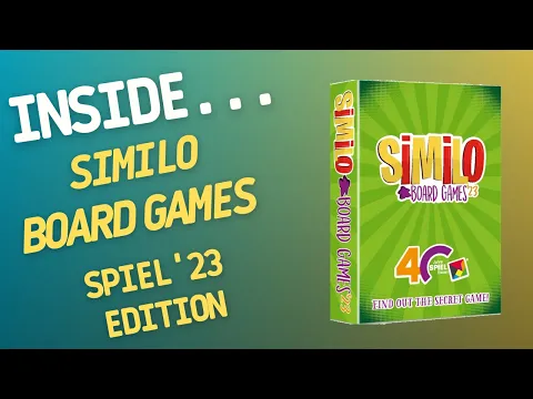 Inside…Similo: Board Games SPIEL '23 Edition (4K 60fps)