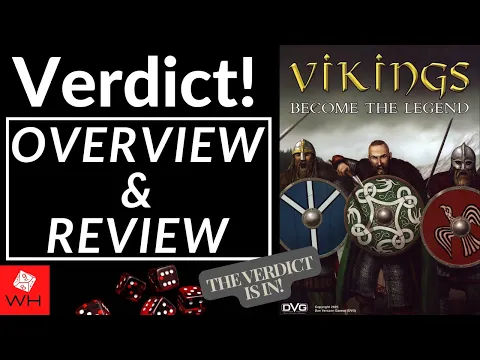 Verdict! Vikings: Become the Legend | Boardgame | Solitaire | Overview | Review