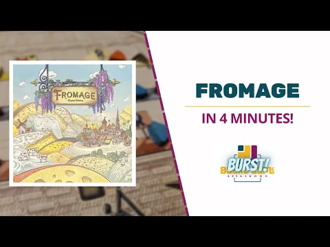 Board Game Breakdown: Fromage in Four Minutes!