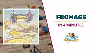 Board Game Breakdown: Fromage in Four Minutes!