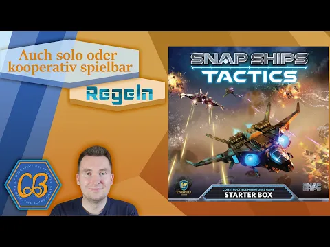 Snap Ship Tactics - Die solo und kooperativen Regeln vorgestellt - Deutsch in 4K