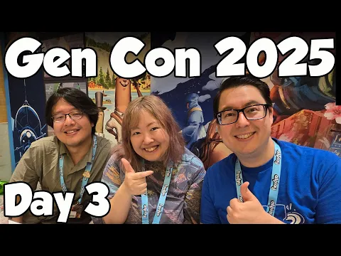Gen Con 2025 Day 3 Vlog - Weekend Rush