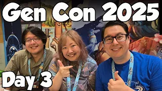 Gen Con 2025 Day 3 Vlog - Weekend Rush