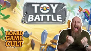 Let's Play TOY BATTLE - Board Game Cult