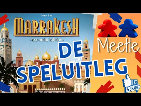 Hoe speel je MARRAKESH? De Speluitleg in het Nederlands