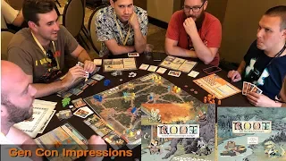 Root & The Riverfolk Expansion - Gen Con 2018 Impressions