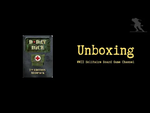 D-Day Dice (Second Edition): Medpack - Unboxing