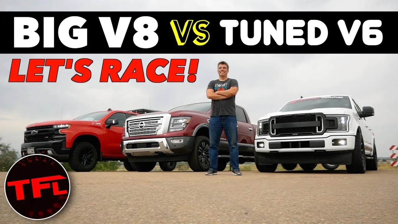 Can a Tuned V6 Ford F-150 Out Tow a Stock Chevy Silverado V8? Of Course It Can - But By How Much?