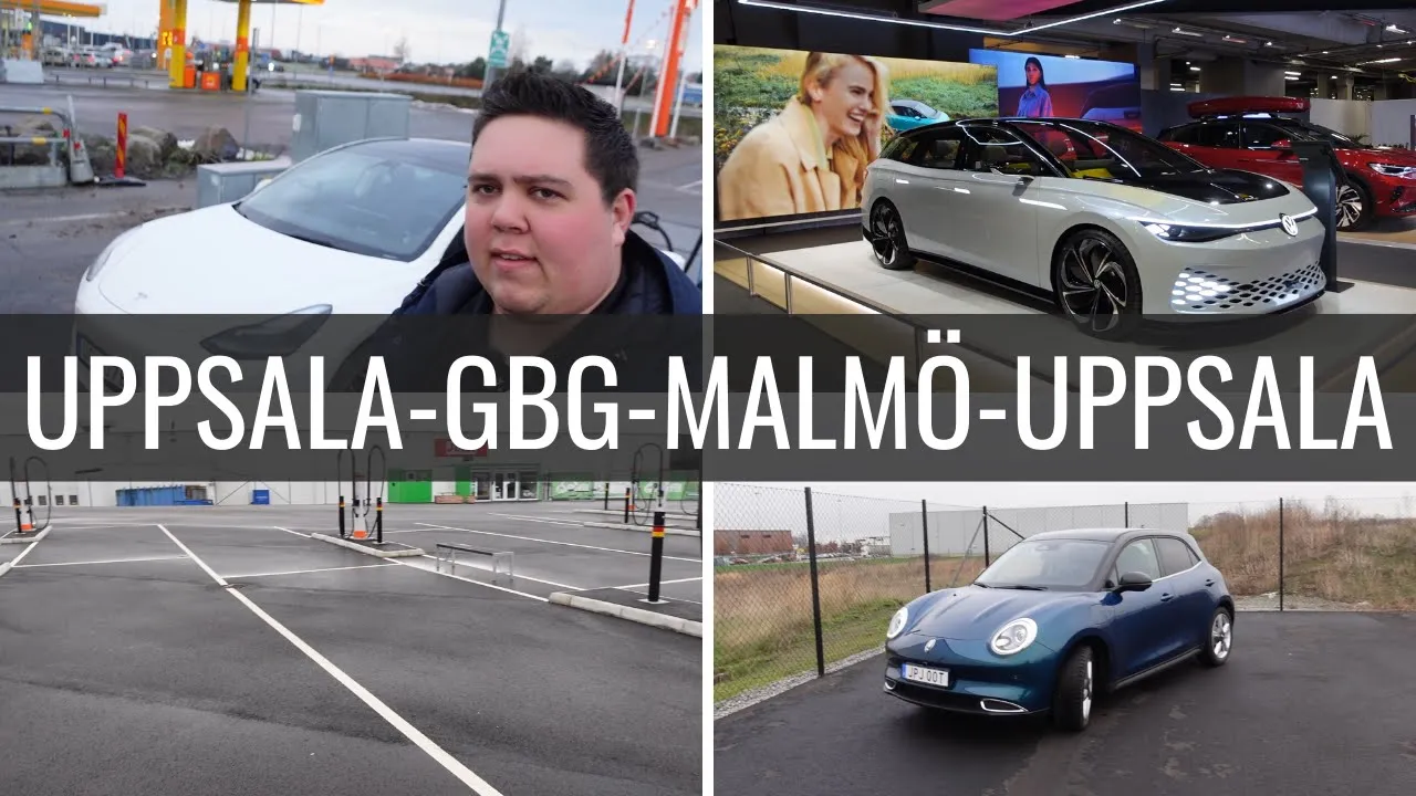 En (lång)resa i södra Sverige med Tesla Model 3 | Elbilsmagasinet