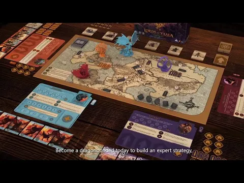 Dragonbond: Lords of Vaala- 5th player expansion - Demo play with Riverhorse games!