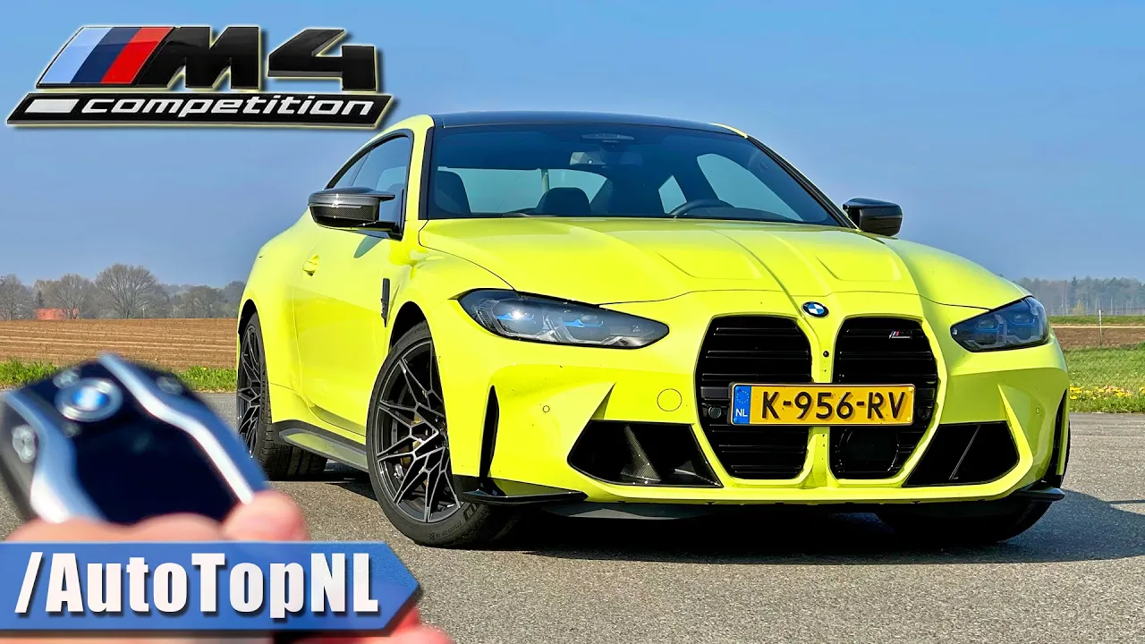 BMW M4 Competition G82 | REVIEW on AUTOBAHN [NO SPEED LIMIT] by AutoTopNL