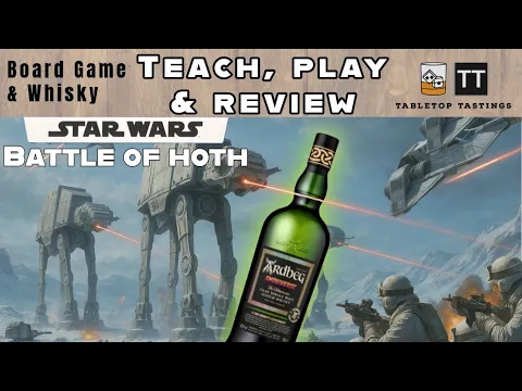 Ardbeg Smokiverse & Star Wars Battle of Hoth - Learn to Play, Playthrough & Whisky Pairing
