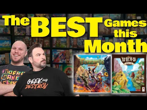 Ranking the NEW Games we played this month! | Rapid Reviews August 2025