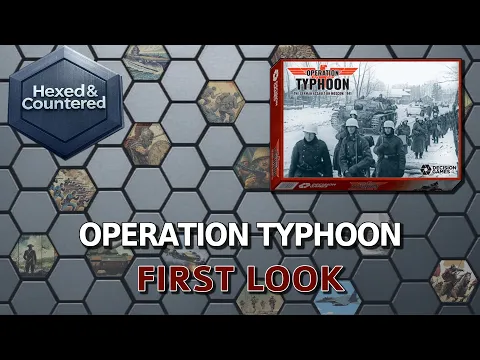 Operation Typhoon (Decision Games) - First Look & Rules Overview