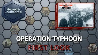Operation Typhoon (Decision Games) - First Look & Rules Overview