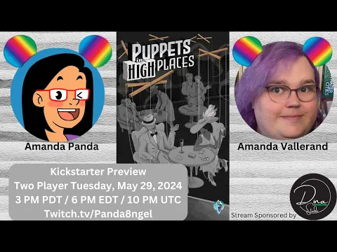 Live Teach & Play through | Puppets in High Places from Subsurface Games (KS Preview) | Twitch VOD