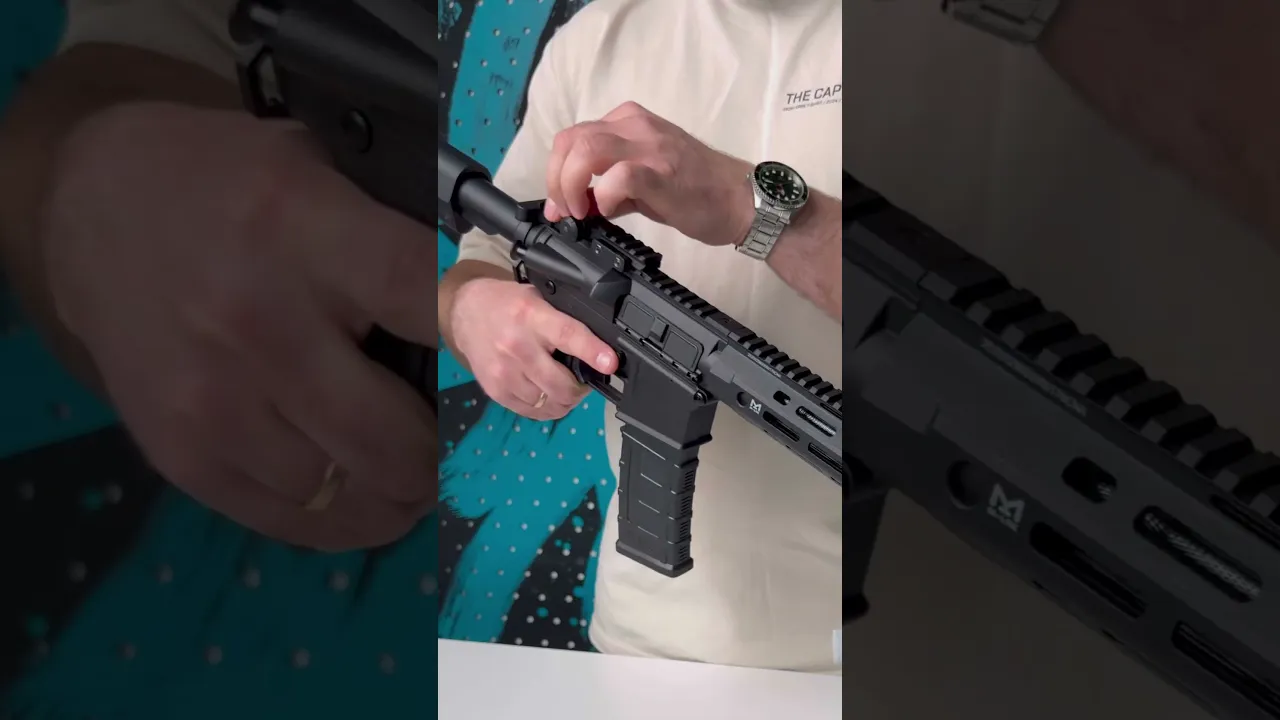 Дитячий гель-бластер на орбізах, гель бластер AR15A акумуляторний для гри